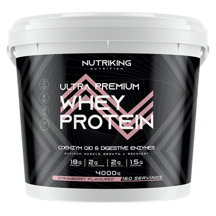 nutriking whey protein 4000 gr çilek