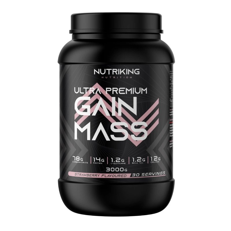 nutriking mass gainer çilek
