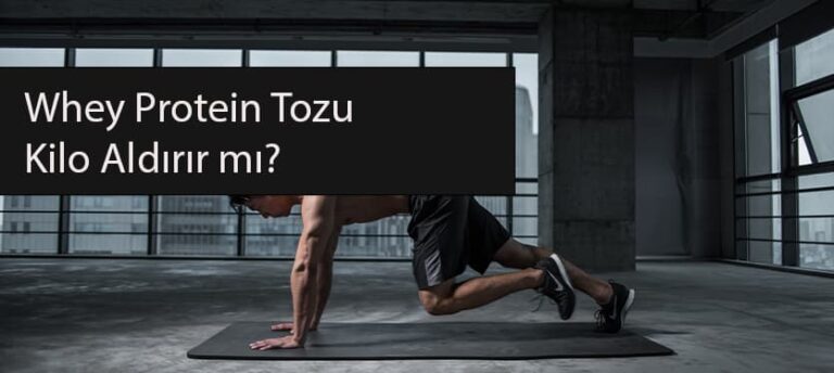 whey protein tozu kilo aldırır mı?