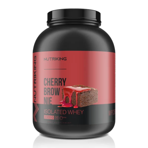 nutriking izole whey vişneli brownie