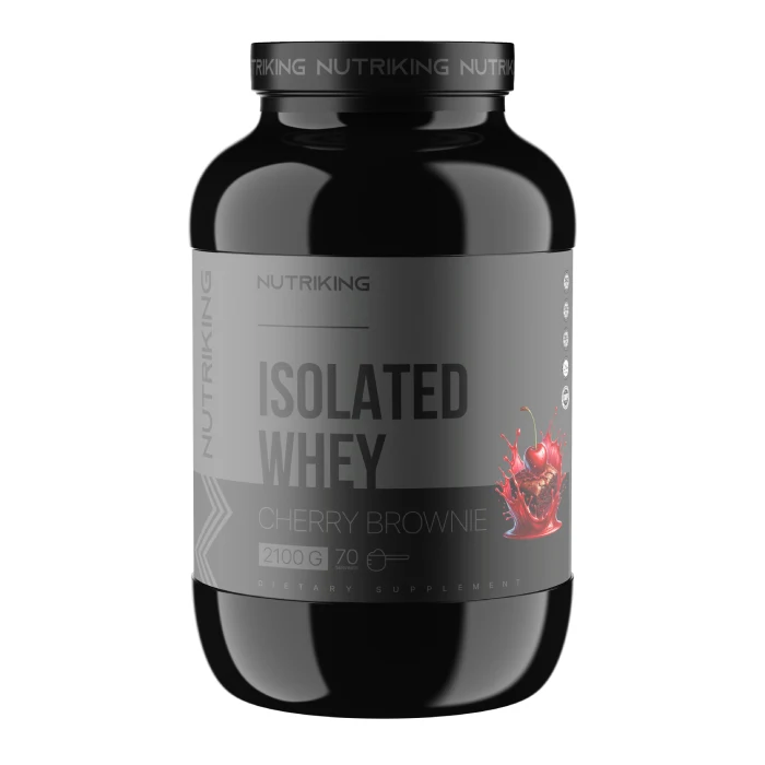 nutriking izole whey yeni seri vişneli brownie