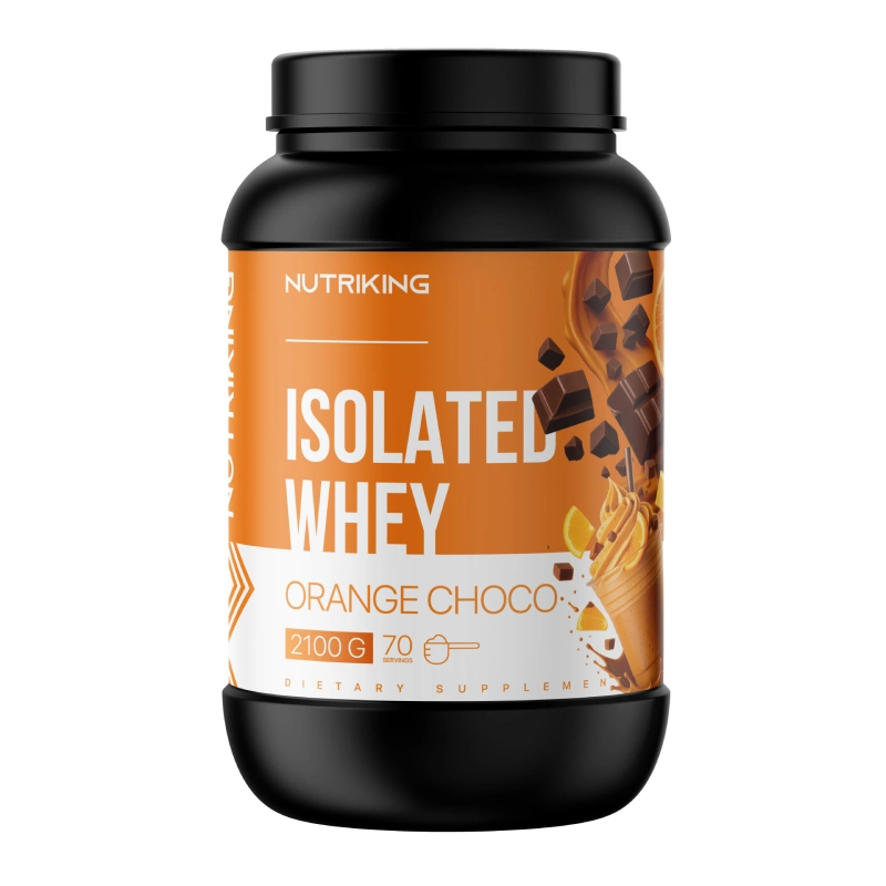 izole whey portakallı çikolata