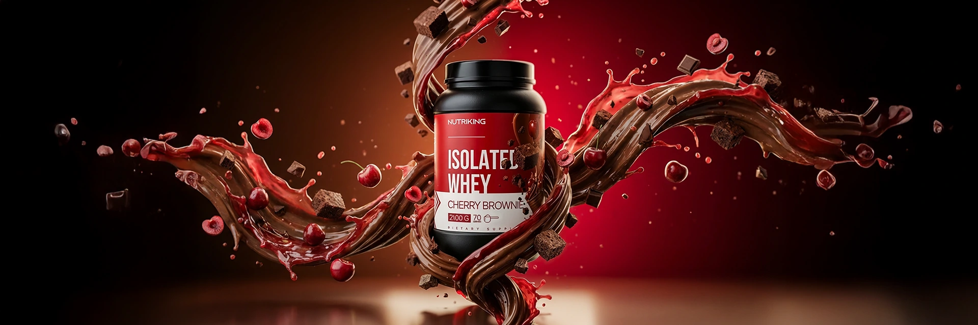 nutriking whey izole vişne